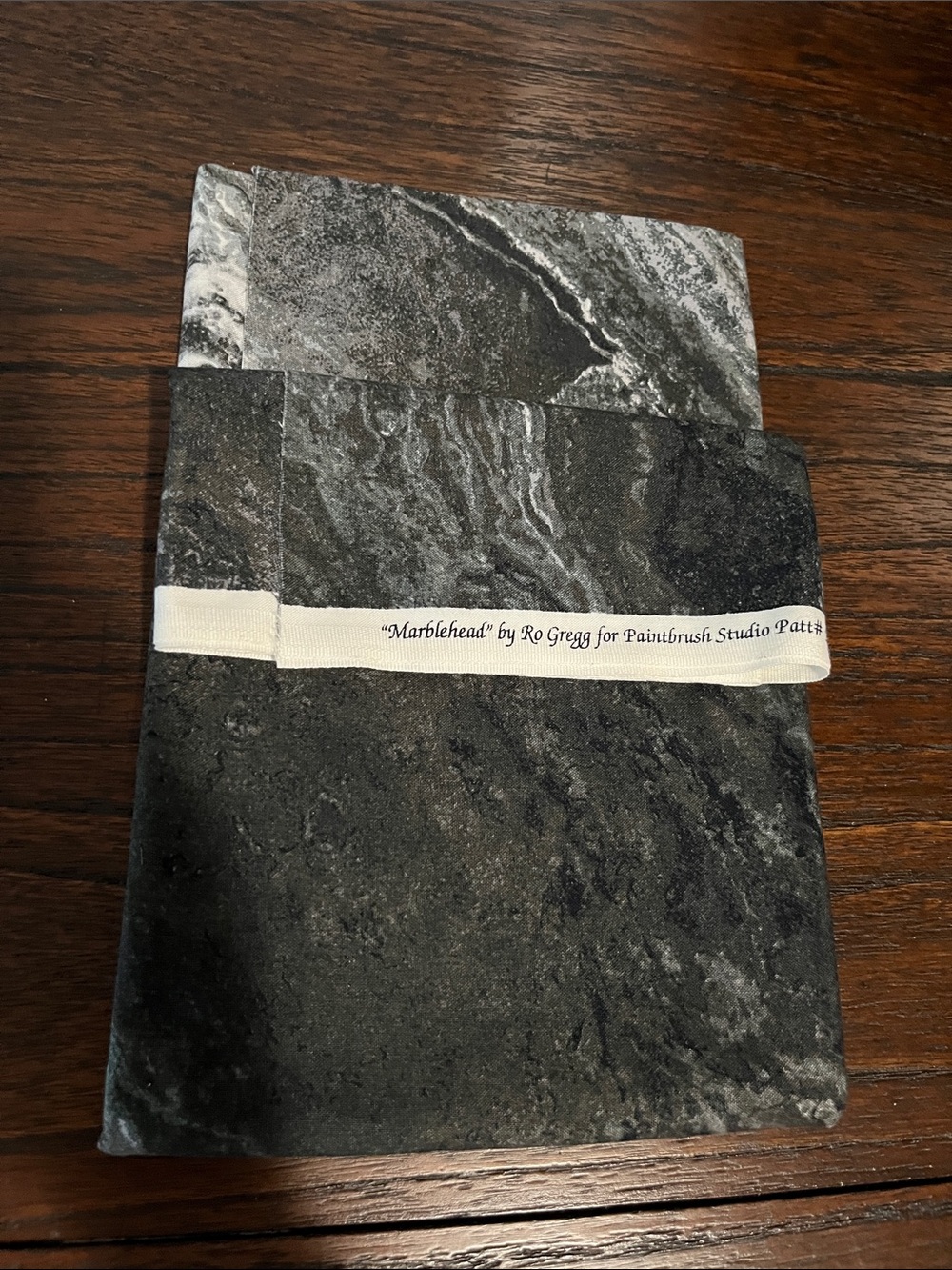 Marblehead Fabric Bundle - Black & Gray Stone Print